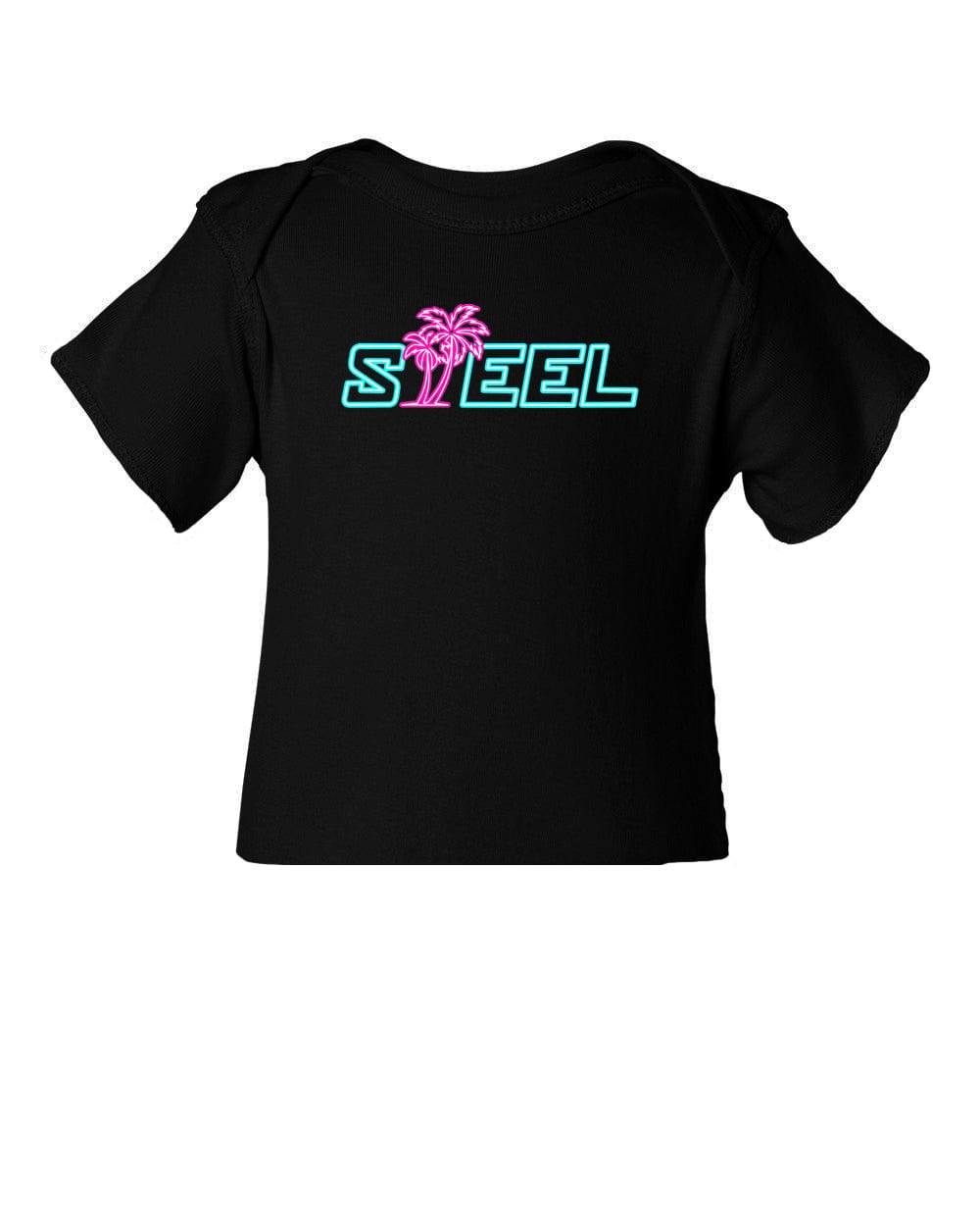 Steel Supplements NB / Tee Miami Lights Baby Onesie &amp;...