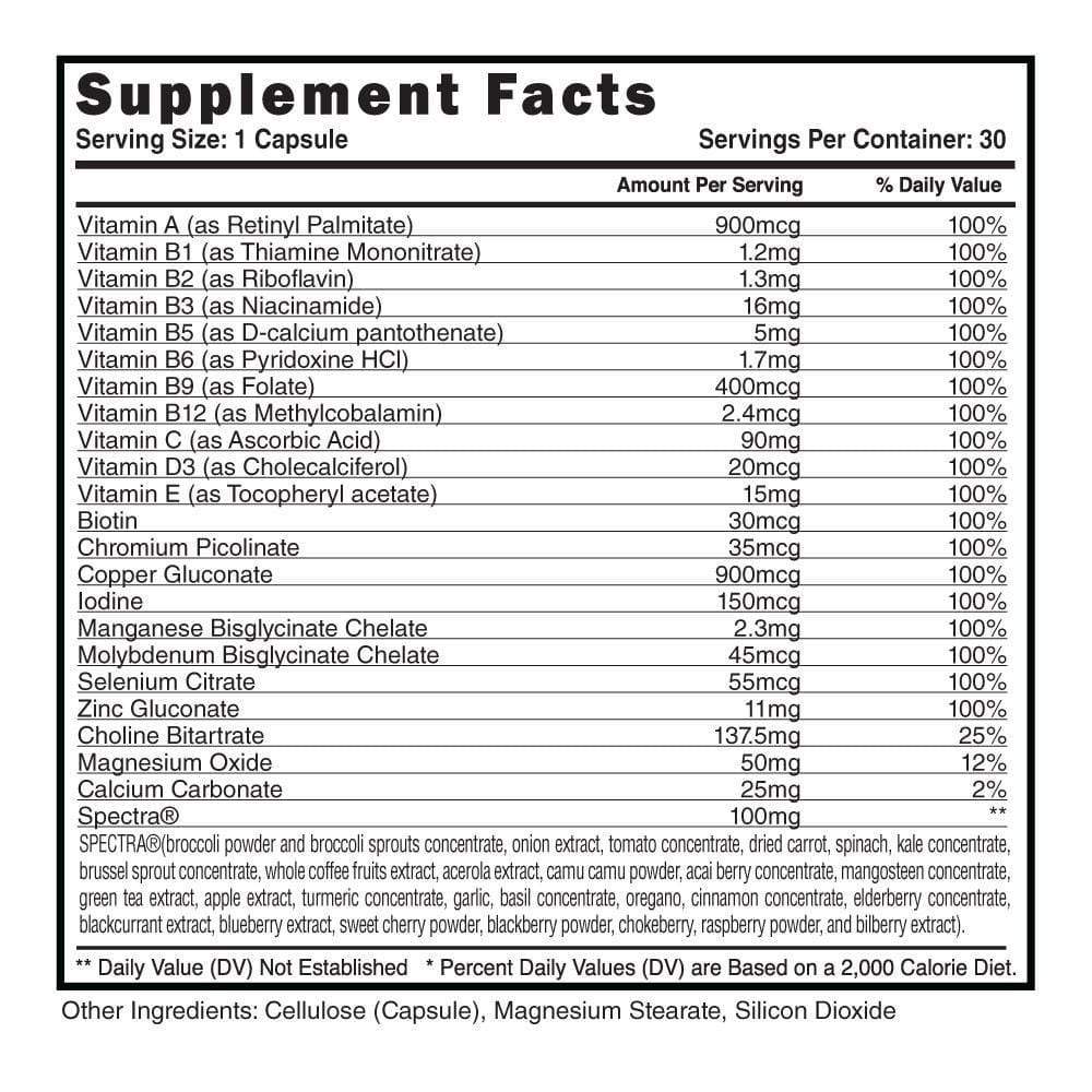 Steel Supplements Supplement ONE+