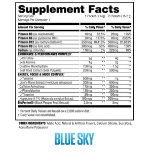The Steel Supplements Sample PRE Sample Packets