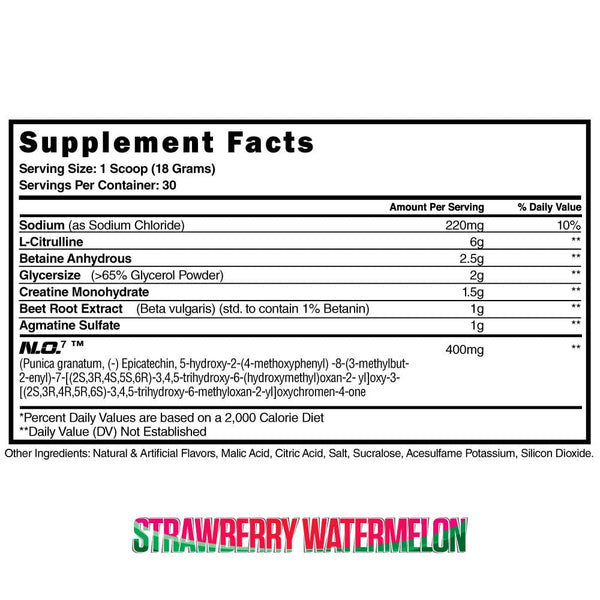 The Steel Supplements Supplement PUMPED-AF