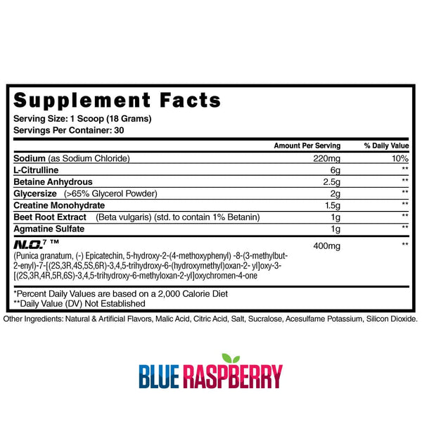 The Steel Supplements Supplement PUMPED-AF