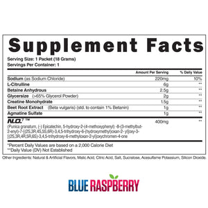 The Steel Supplements Sample PUMPED-AF Sample Packets