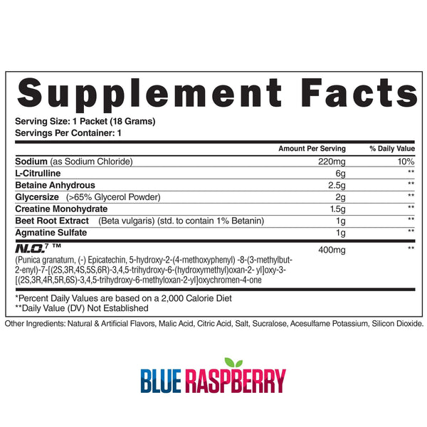 The Steel Supplements Sample PUMPED-AF Sample Packets