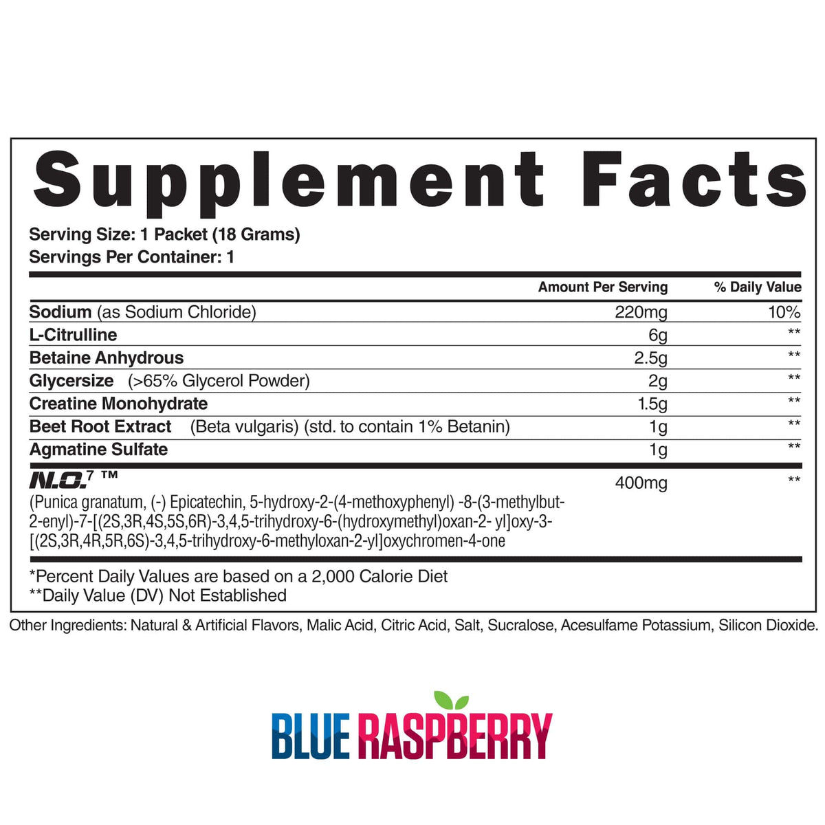 The Steel Supplements Sample PUMPED-AF Sample Packets