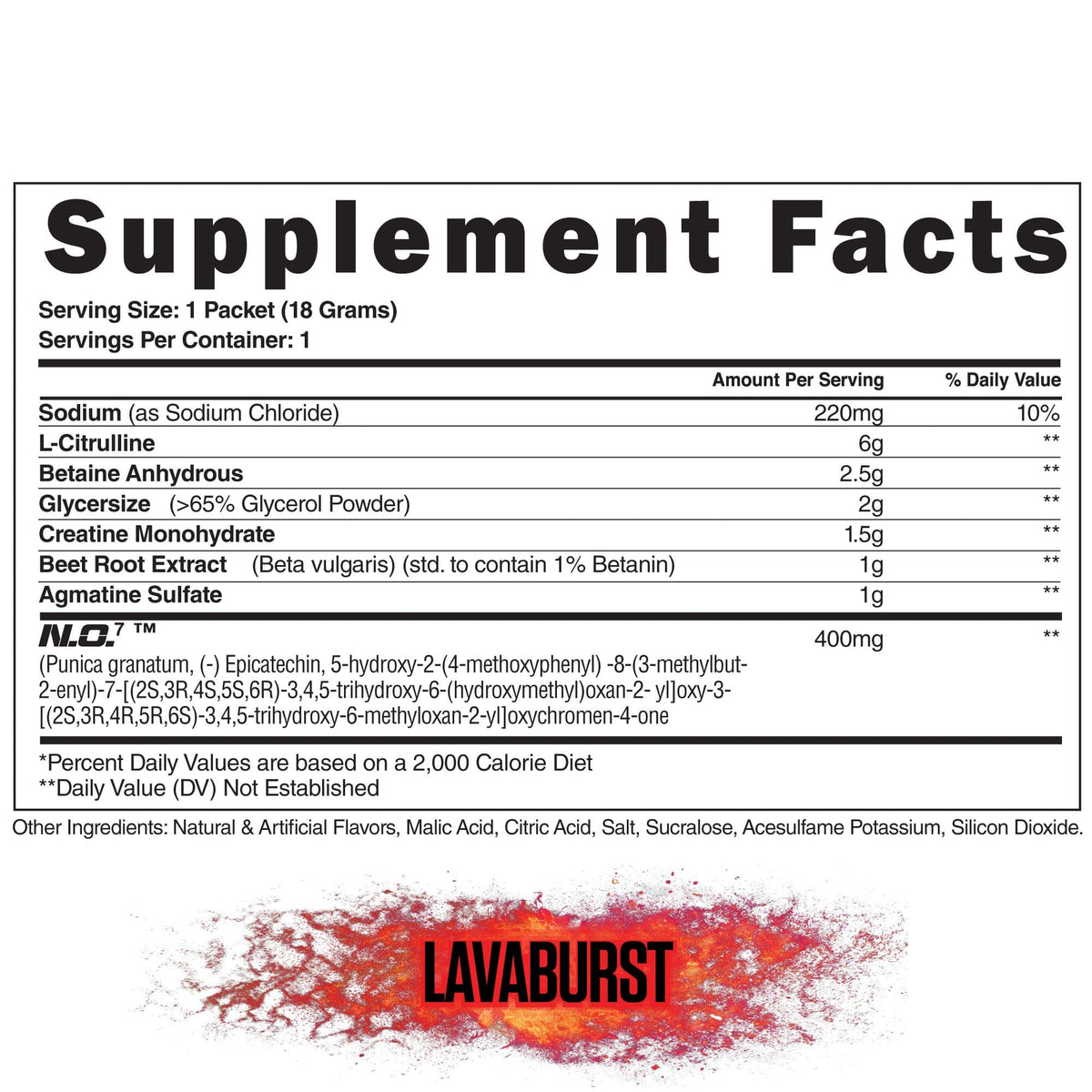 The Steel Supplements Sample PUMPED-AF Sample Packets