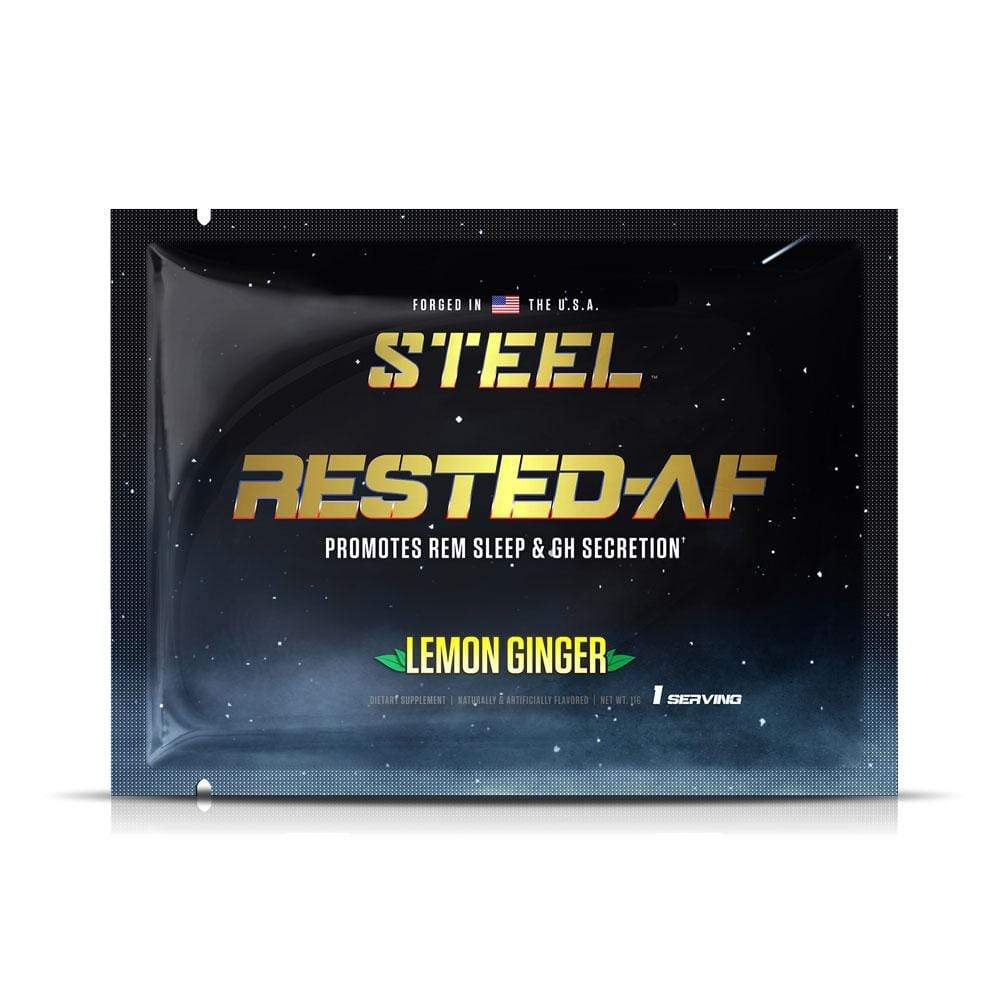 The Steel Supplements Sample 1- Serving / Lemon Ginger RESTED-AF...