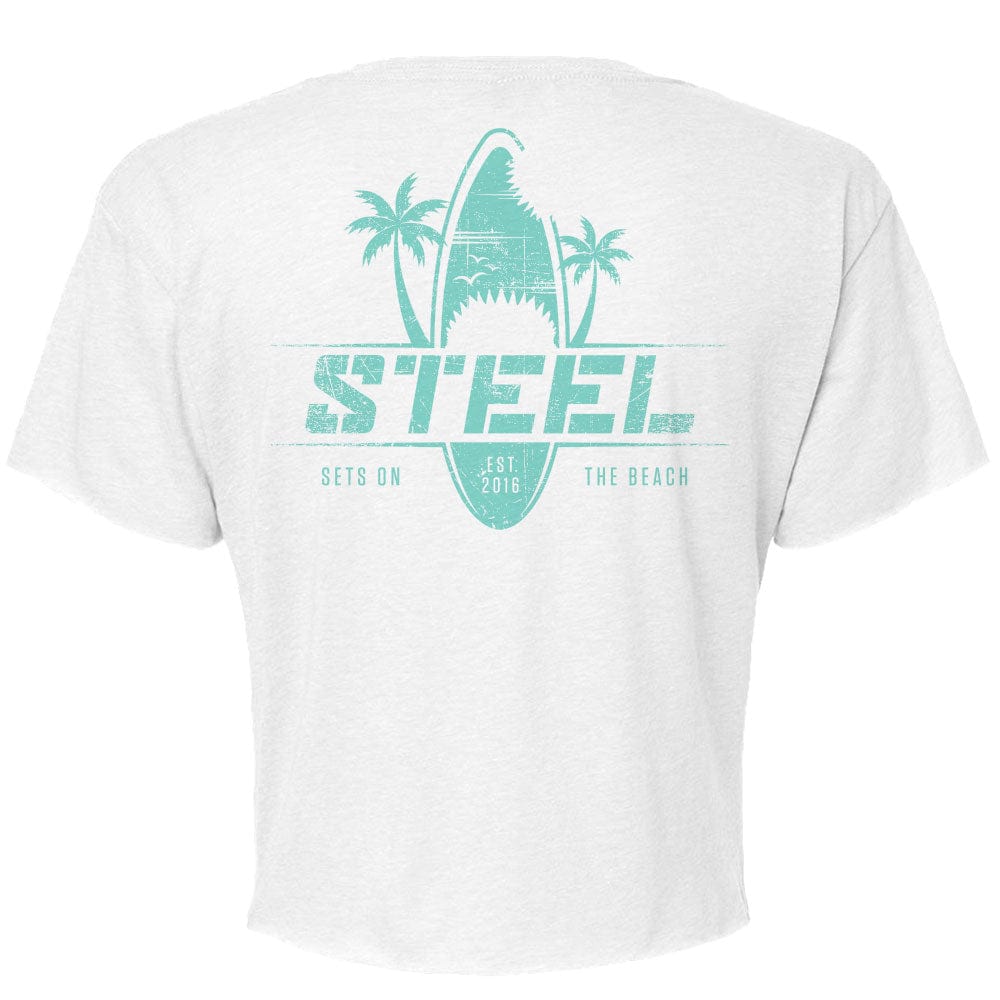 Steel Supplements Sets on the Beach STEEL Crop Top