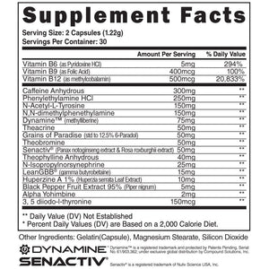 The Steel Supplements Fat Burner SHREDDED-AF