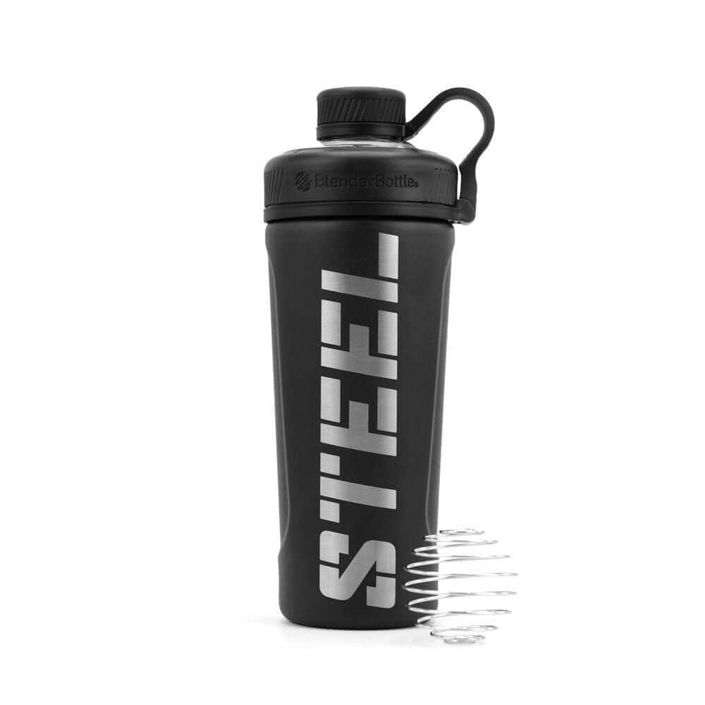 Stainless Steel Shaker Bottle Black