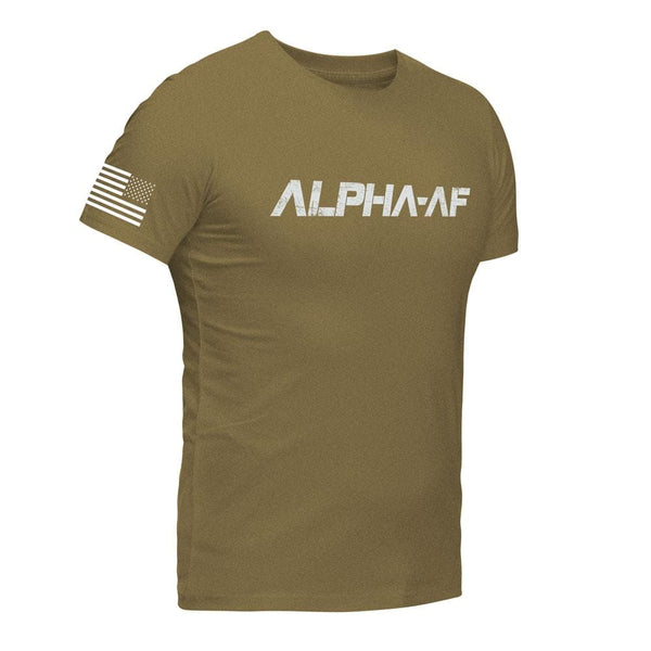 The Steel Supplements Apparel Steel Green Alpha-AF Performance T-Shirt