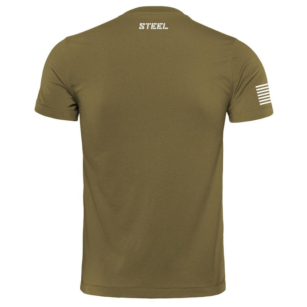 The Steel Supplements Apparel Steel Green Alpha Performance T-Shirt