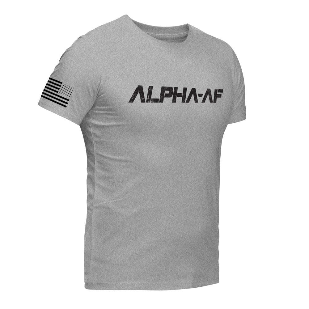 The Steel Supplements Apparel Steel Grey Alpha-AF Performance T-Shirt