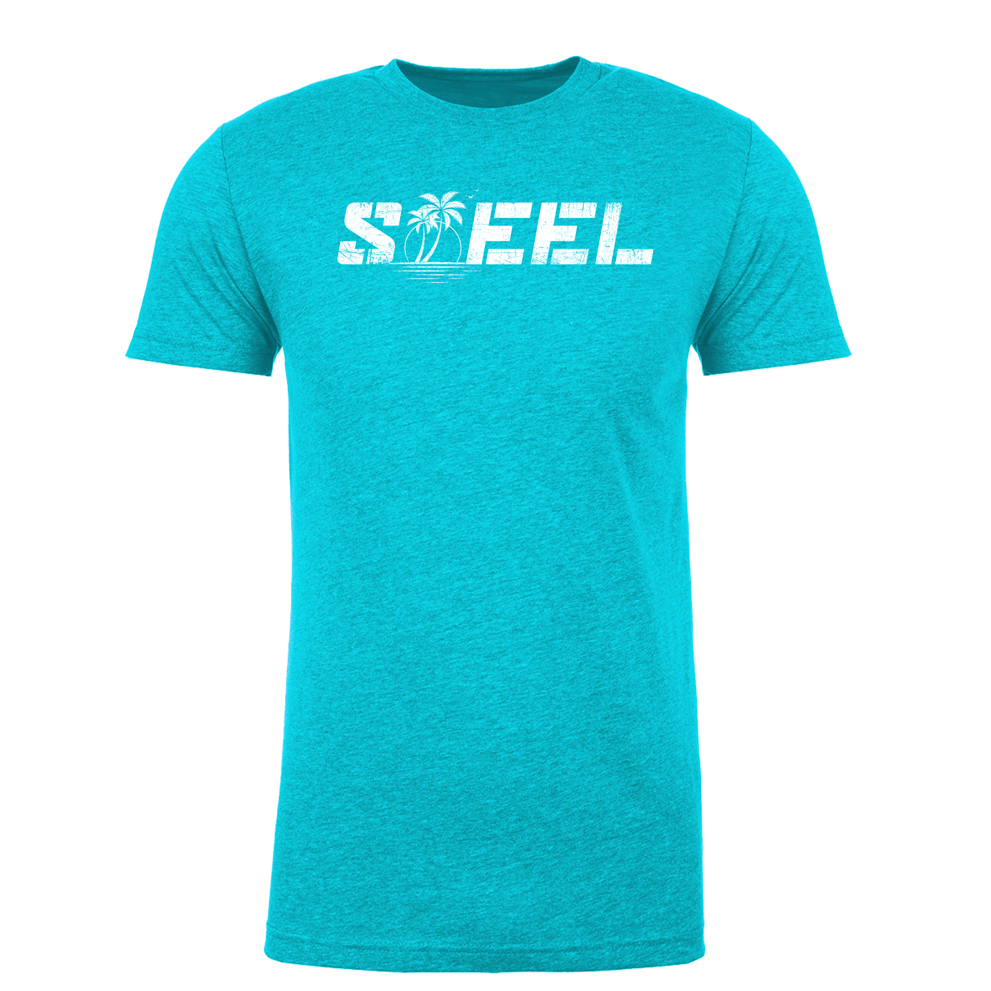 STEEL Palm Tree Performance T-Shirt - Steel Supplements