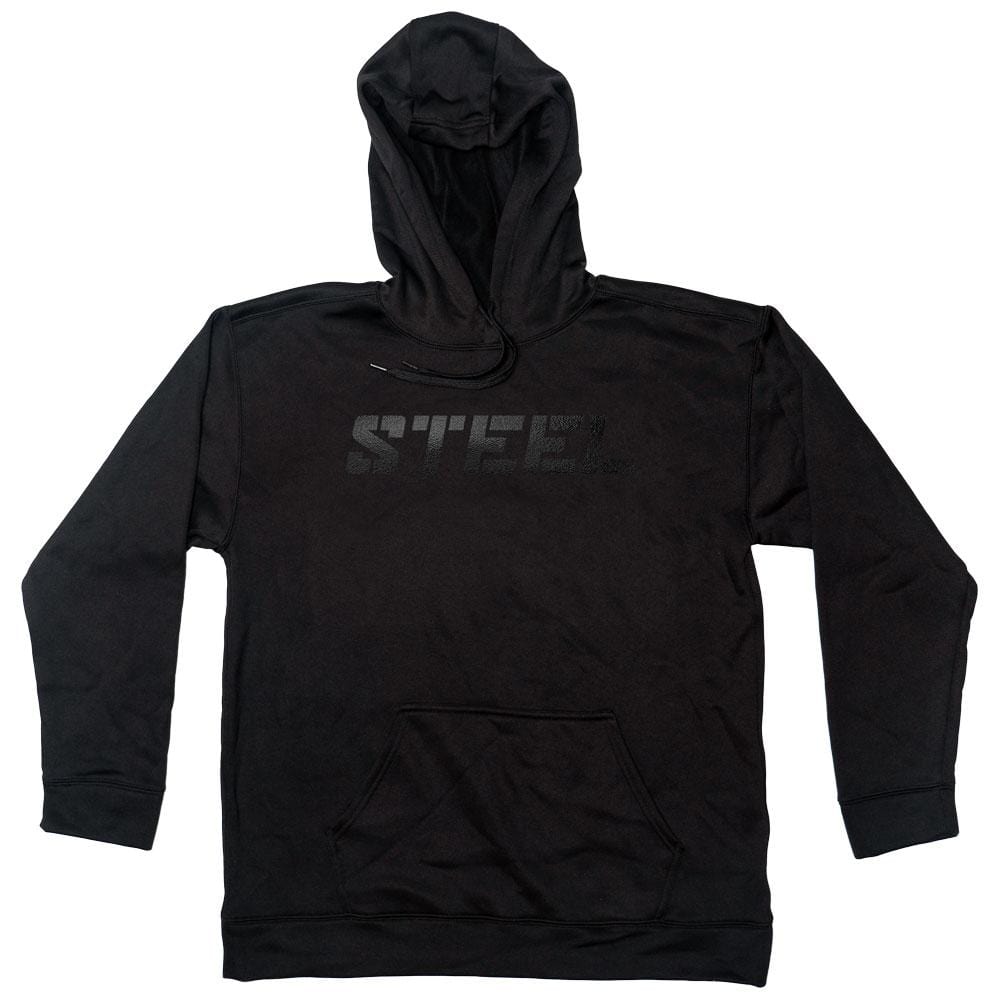 Steel Supplements Apparel STEEL Performance Hoodie Black