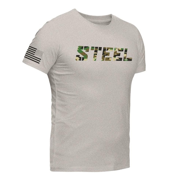 Steel Supplements Apparel STEEL SAND CAMO PERFORMANCE T-SHIRT