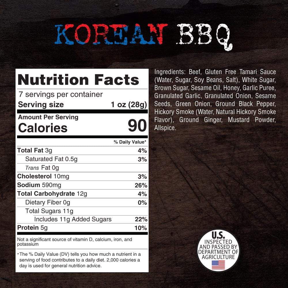 Steel Supplements Steel Smokehouse Brisket Beef Jerky