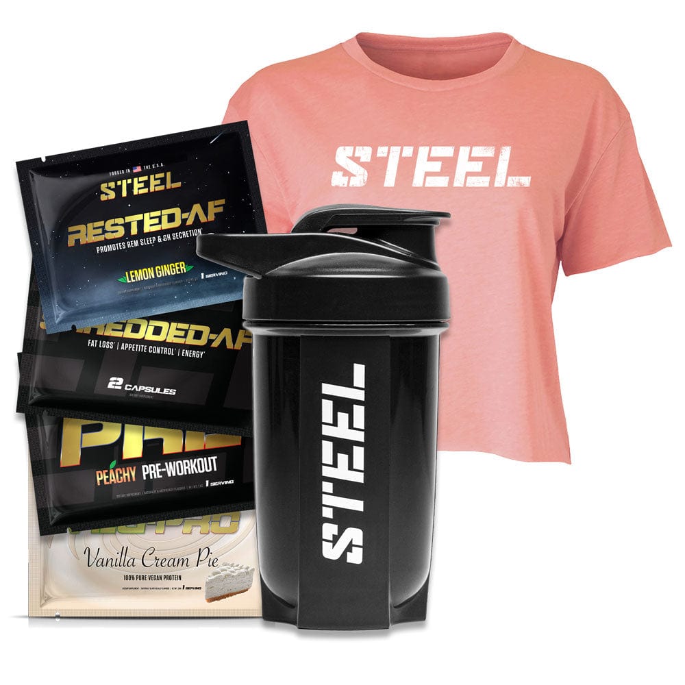 Swole AF: Sample Pack and Shaker Cup — Supplement Shop