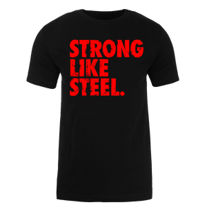 Steel Supplements Apparel STRONG LIKE STEEL Performance T-SHIRT