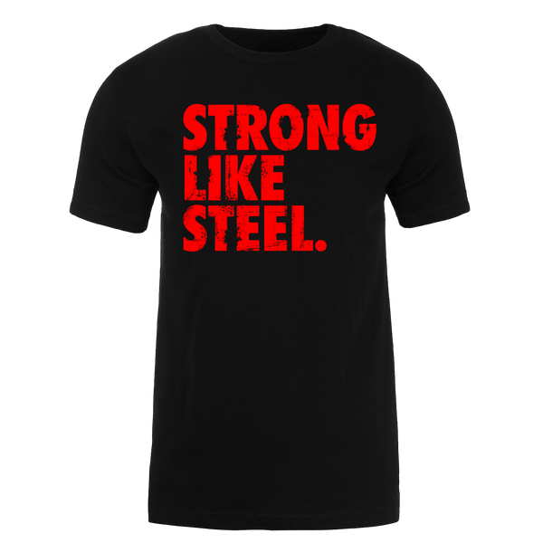 Steel Supplements Apparel STRONG LIKE STEEL Performance T-SHIRT