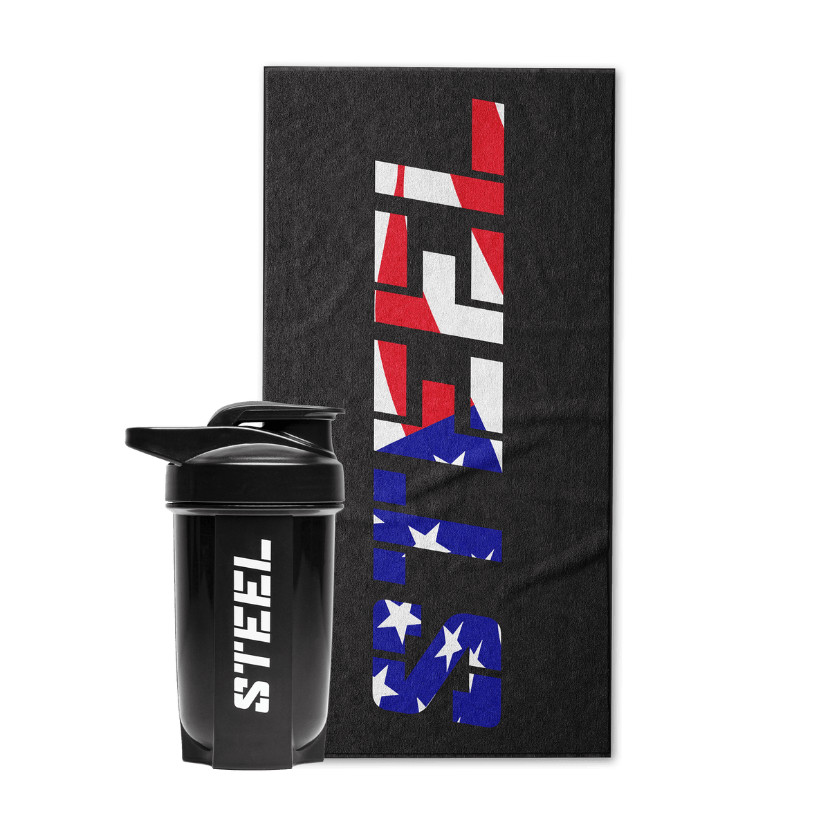 Steel Supplements Accessories - Gift Sweat Mop &amp; Shaker