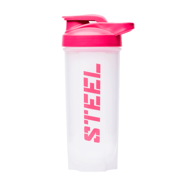 The Steel Supplements Accessories Pink Tall Colored STEEL SHAKER
