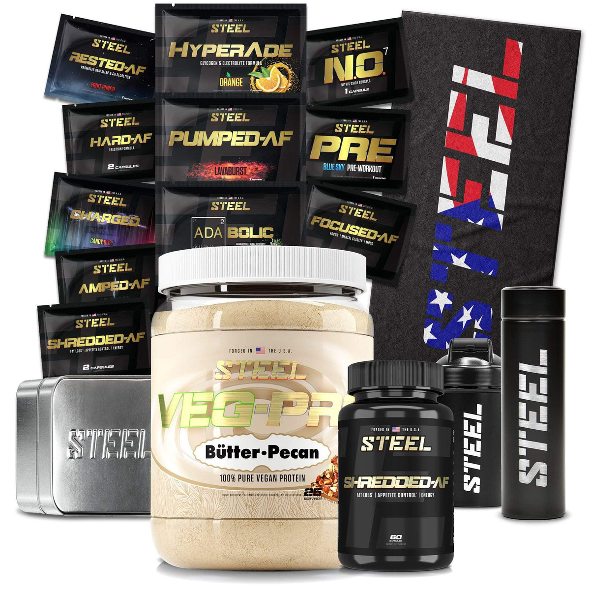 Steel Supplements Promo Supplements Butter Pecan Tone Up Shred Up