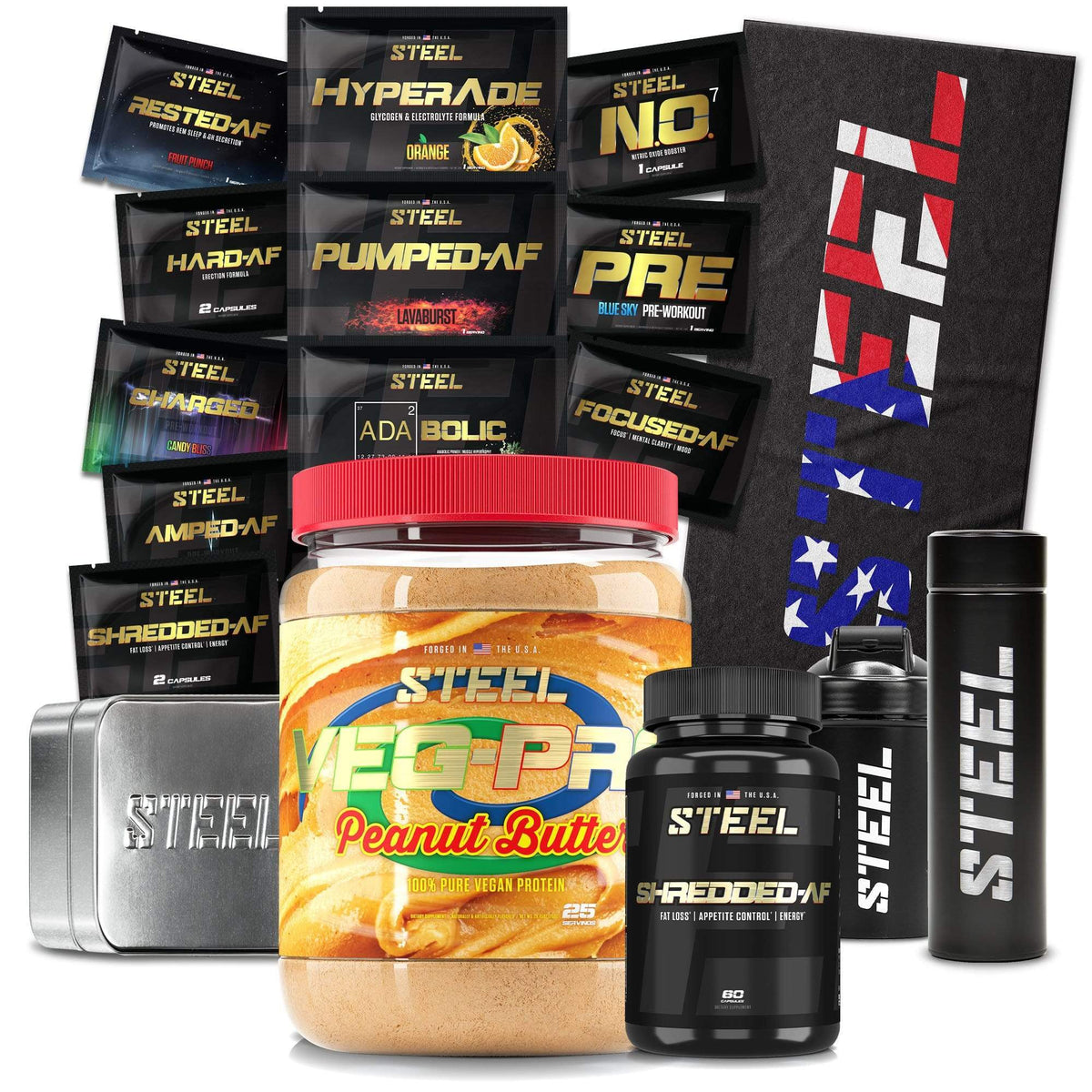 Steel Supplements Promo Supplements Peanut Butter Tone Up Shred Up