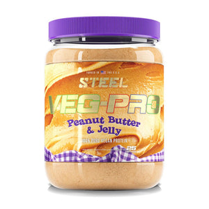 The Steel Supplements Supplement Peanut Butter & Jelly VEG-PRO Promo