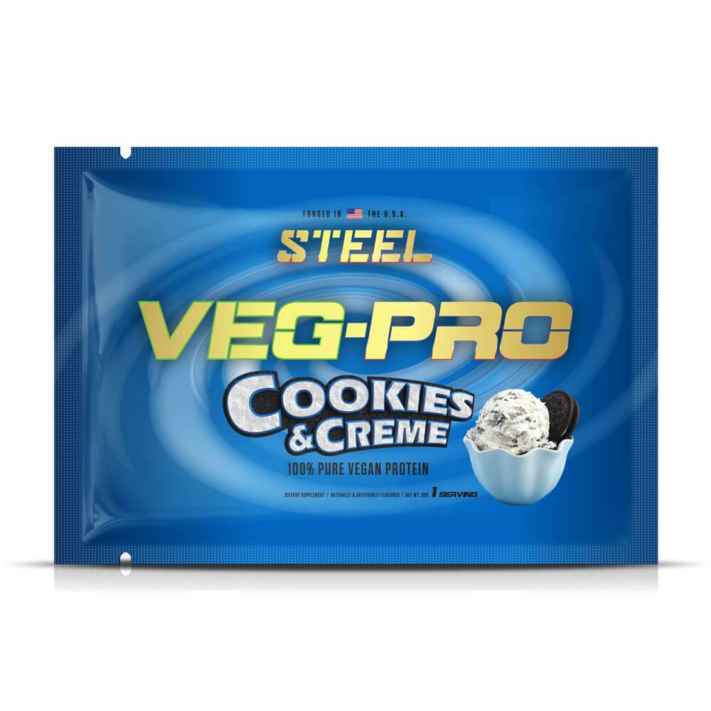 The Steel Supplements Sample Cookies &amp; Creme / 1 Serving...