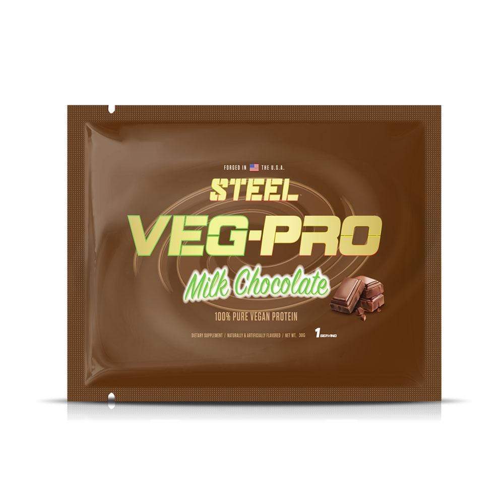The Steel Supplements Sample Milk Chocolate / 1 Serving Veg-Pro...