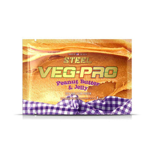 The Steel Supplements Sample Peanut Butter & Jelly / 1 Serving Veg-Pro Sample Packets