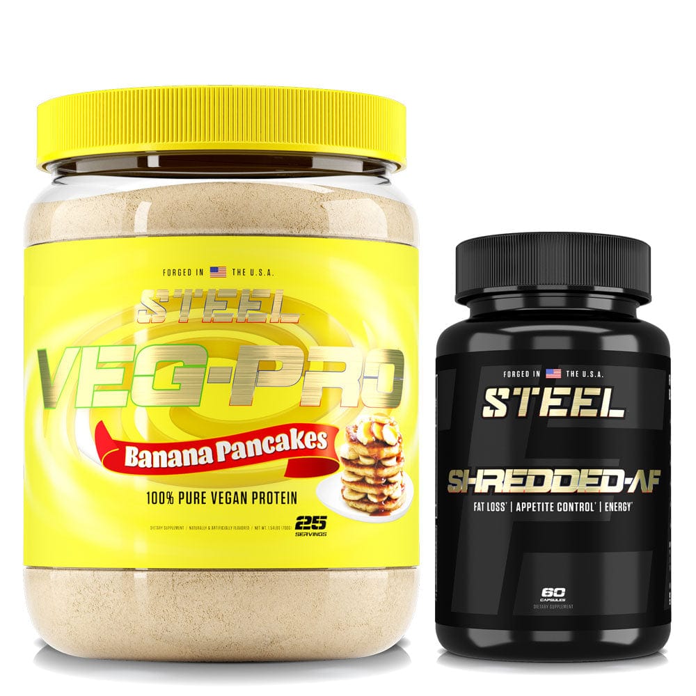 Steel Supplements Stack Banana Pancake VEG SHREDDED