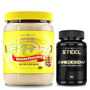 Steel Supplements Stack Banana Pancake VEG SHREDDED