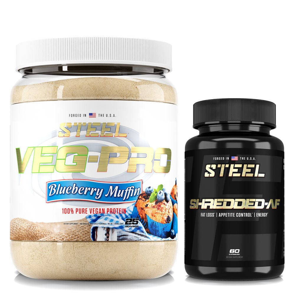 Steel Supplements Stack Blueberry Muffin VEG SHREDDED