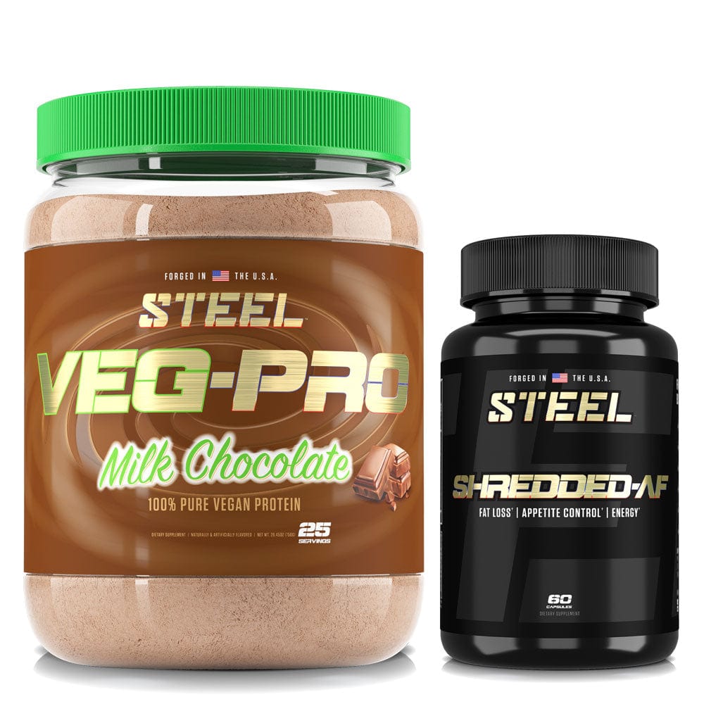 Steel Supplements Stack Milk Chocolate VEG SHREDDED