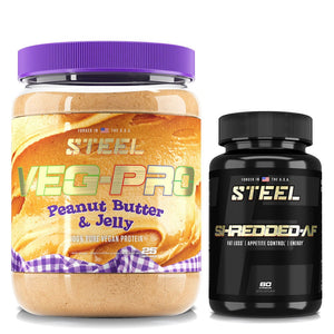 Steel Supplements Stack Peanut Butter & Jelly VEG SHREDDED