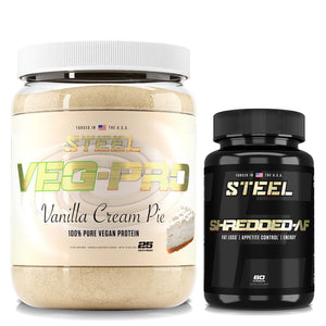 Steel Supplements Stack Vanilla Cream Pie VEG SHREDDED