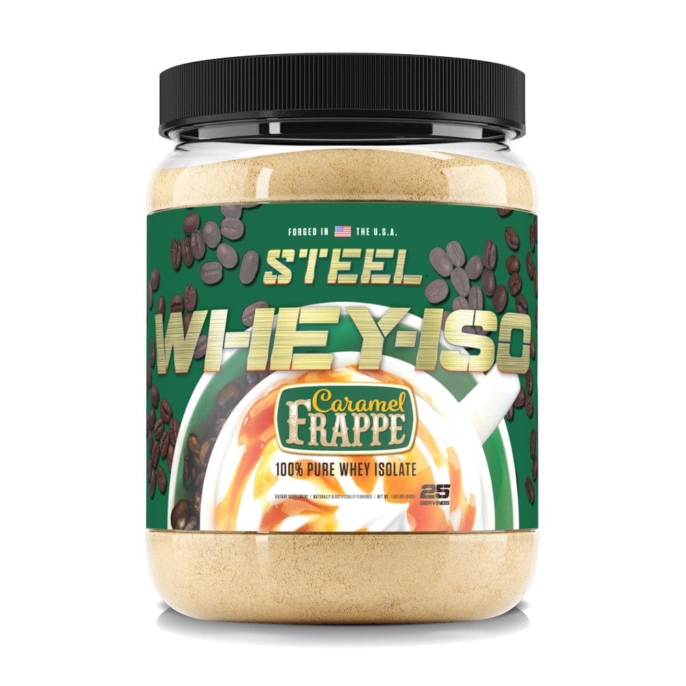 The Steel Supplements Supplement Carmel Frappe WHEY-ISO