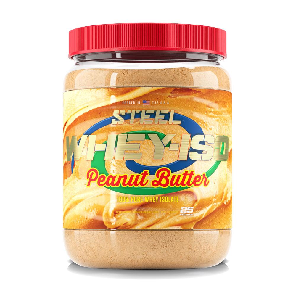 The Steel Supplements Supplement Peanut Butter WHEY-ISO