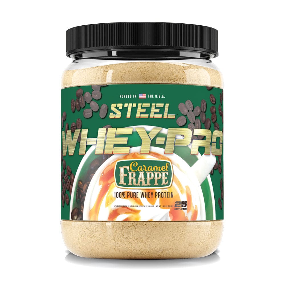 The Steel Supplements Supplement Caramel Frappe WHEY-PRO