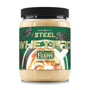 The Steel Supplements Supplement Caramel Frappe WHEY-PRO