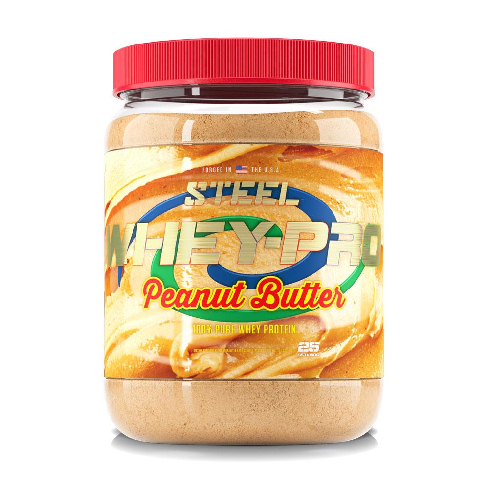 The Steel Supplements Supplement Peanut Butter WHEY-PRO