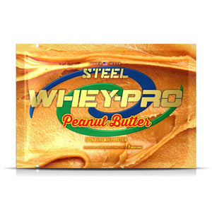 The Steel Supplements Sample Peanut Butter / 1 Serving WHEY-PRO Sample Packets