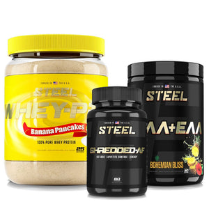 Steel Supplements Stack Whey PRO Shredded Stack