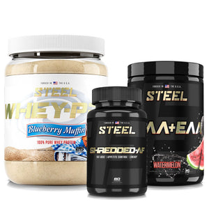 Steel Supplements Stack Whey PRO Shredded Stack