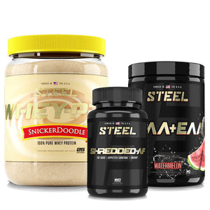 Steel Supplements Stack Whey PRO Shredded Stack