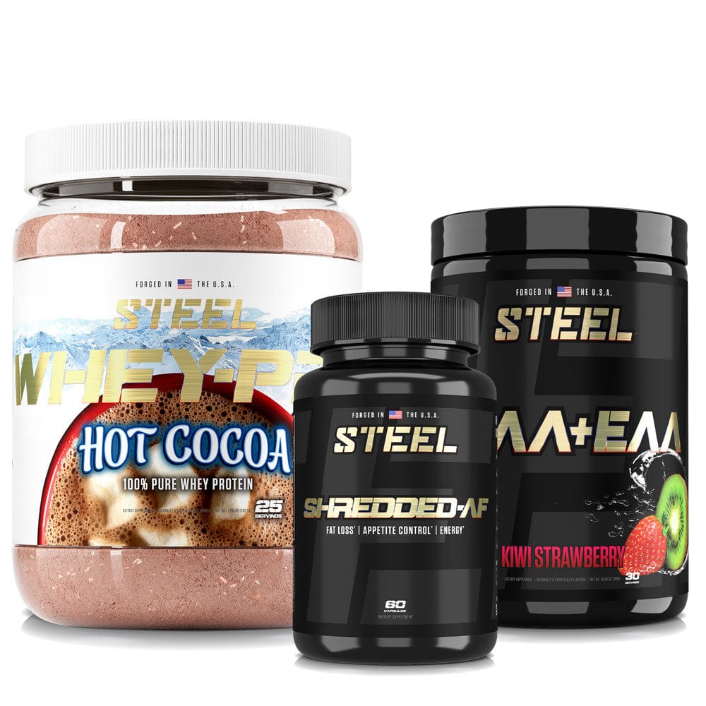 Steel Supplements Stack Whey PRO Shredded Stack