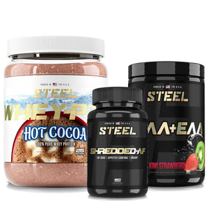 Steel Supplements Stack Whey PRO Shredded Stack